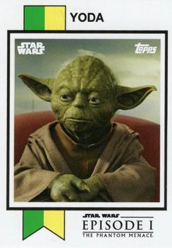 2024 Topps Throwback Thursday Star Wars #16 Yoda Front