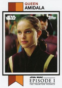 2024 Topps Throwback Thursday Star Wars #23 Queen Amidala Front