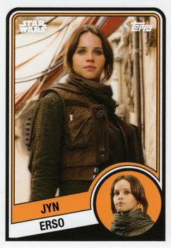 2024 Topps Throwback Thursday Star Wars #26 Jyn Erso Front
