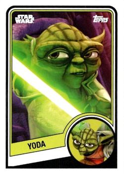 2024 Topps Throwback Thursday Star Wars #29 Yoda Front