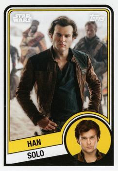 2024 Topps Throwback Thursday Star Wars #32 Han Solo Front