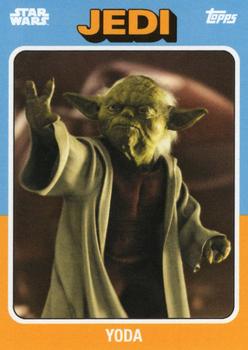 2024 Topps Throwback Thursday Star Wars #46 Yoda Front