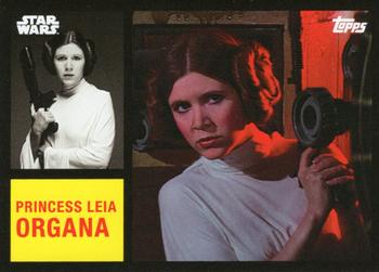 2024 Topps Throwback Thursday Star Wars #49 Princess Leia Organa Front
