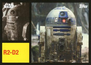 2024 Topps Throwback Thursday Star Wars #54 R2-D2 Front