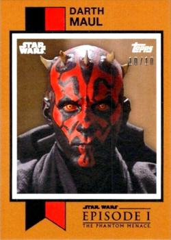 2024 Topps Throwback Thursday Star Wars - Bronze #14 Darth Maul Front