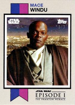 2024 Topps Throwback Thursday Star Wars - Silver #22 Mace Windu Front