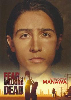 2015 AMC Fear the Walking Dead Season 1 Promo #FTWD5 Christopher Manawa Front