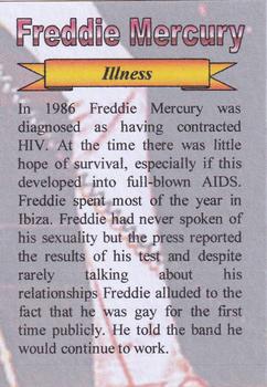 2005 Ian Stevenson Freddie Mercury #16 Illness Back