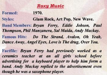 2019 Ian Stevenson - Bands of the 70s #13 Roxy Music Back