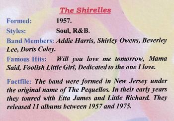 2019 Ian Stevenson - Bands of the 60s #9 The Shirelles Back