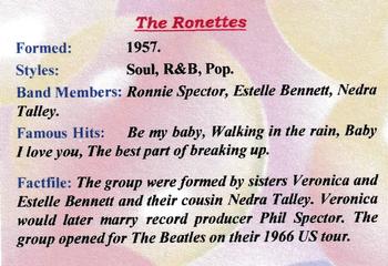 2019 Ian Stevenson - Bands of the 60s #18 The Ronettes Back