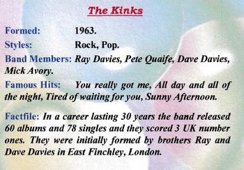 2019 Ian Stevenson Bands of the 60s #28 The Kinks Back