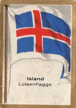 1933 Eckstein-Halpaus Fahnenbilder (Album 6) #112 Island - Lotsenflagge Front