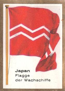 1933 Salem Die Welt in Bildern (Album 7) #208 Japan - Flagge der Wachschiffe Front