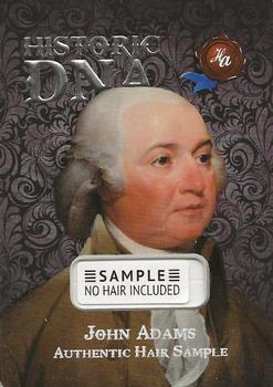 2020 Historic Autographs POTUS The First 36 - Historic DNA Samples #NNO John Adams Front