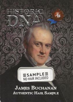 2020 Historic Autographs POTUS The First 36 - Historic DNA Samples #NNO James Buchanan Front