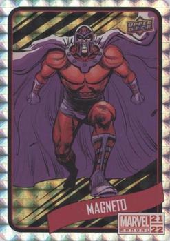 2021-22 Upper Deck Marvel Annual - Backscatters Gold #B10 Magneto Front