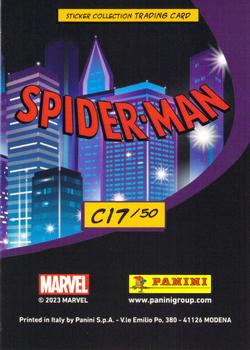 2023 Panini Marvel Spider-Man Welcome to the Spider-Verse Sticker Collection - Cards #C17 SP//dr Back