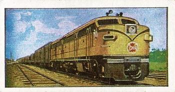 1970 Barratt Trains - English Text #4 Spanish Railways Front