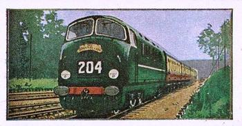 1970 Barratt Trains - English Text #5 Italy Front