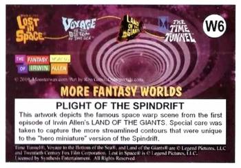 2019 Monsterwax Lost in Space: The Art of Ron Gross - More Fantasy Worlds Cards #W-6 Plight of the Spindrift Back