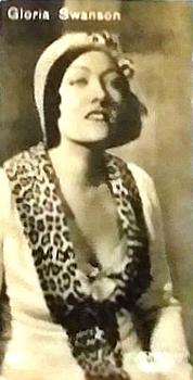 1930 Ergo-Cacao Marabou Filmserie #90 Gloria Swanson Front