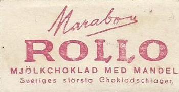1930 Ergo-Cacao Marabou Filmserie #6 Björn Berglund Back
