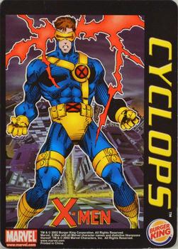2002 Burger King X-Men (Europe) #NNO Cyclops Front