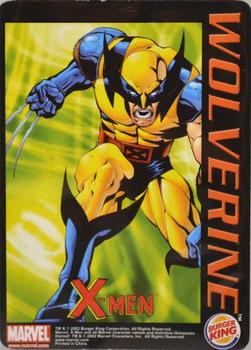 2002 Burger King X-Men (Europe) #NNO Wolverine Front