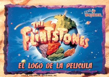 1994 Pan Wonder The Flintstones (Spanish) #NNO El Logo De La Pelicula Front