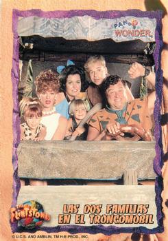 1994 Pan Wonder The Flintstones (Spanish) #NNO Las Dos Familias En El Troncomobil Front