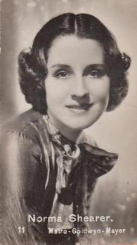 1930 Coralli Film Stars #11 Norma Shearer Front