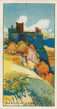 1925 F & J Smith Holiday Resorts #13 Harlech Castle Front