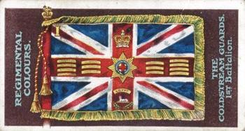 1899 Gallaher Regimental Colours & Standards #156 The Coldstream Guards (1st Battalion) Front