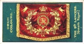 1899 Gallaher Regimental Colours & Standards #167 The 9th Lancers (Queen's Royal) Front