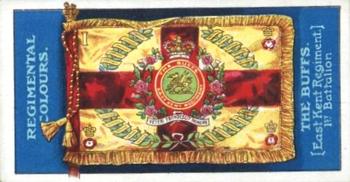 1899 Gallaher Regimental Colours & Standards #170 The Buffs (East Kent Regiment) 1st Battalion Front