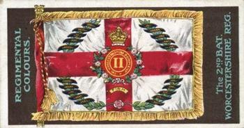 1899 Gallaher Regimental Colours & Standards #183 The 2nd Bat. Worcestershire Reg. Front