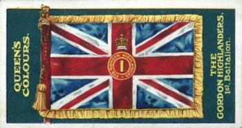 1899 Gallaher Regimental Colours & Standards #190 The Gordon Highlanders 1st Battalion Front