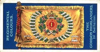 1899 Gallaher Regimental Colours & Standards #191 The Gordon Highlanders 1st Battalion Front