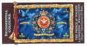 1899 Gallaher Regimental Colours & Standards #196 The Prince of Wales's Leinster Regiment (Royal Canadians) 1st Bat. Front