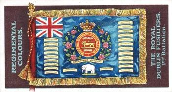1899 Gallaher Regimental Colours & Standards #198 The Royal Dublin Fusiliers 1st Battalion Front