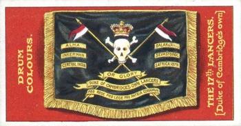 1899 Gallaher Regimental Colours & Standards #199 The 17th Lancers (Duke of Cambridge's Own) Front