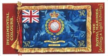 1899 Gallaher Regimental Colours & Standards #200 The Royal Marines (Artillery & Light Infantry) Front
