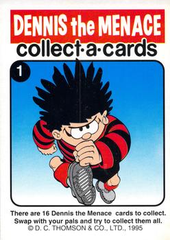 1995 Dennis the Menace Collect-A-Cards #1 Dennis the Menace Front