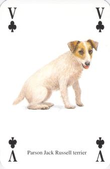 2000 Heritage The Famous Chiens de Monde #V♣ Parson Jack Russell Terrier Front