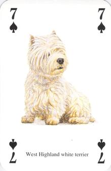 2000 Heritage The Famous Chiens de Monde #7♠ West Highland White Terrier Front