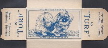 1952 Turf Famous Dogs Breeds - Uncut Singles #7 Pekingese Front