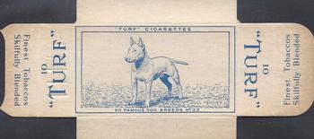 1952 Turf Famous Dogs Breeds - Uncut Singles #22 Bull Terrier Front