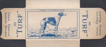1952 Turf Famous Dogs Breeds - Uncut Singles #49 Greyhound Front