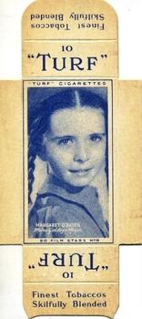 1947 Turf Film Stars - Uncut Singles #14 Margaret O'Brien Front